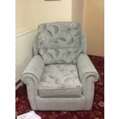 M/M Tomlinson from Sutton in Ashfield - New Stretford chair in Maidavale fabric